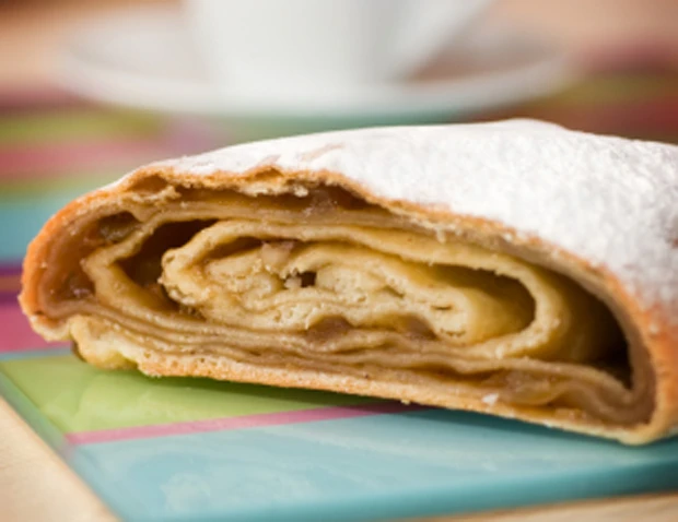 Einfacher Apfelstrudel