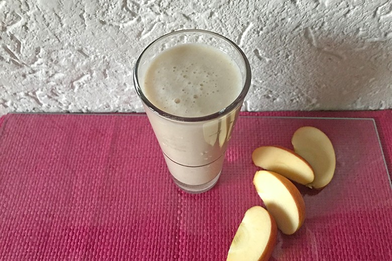 Apfel-Bananen-Milch
