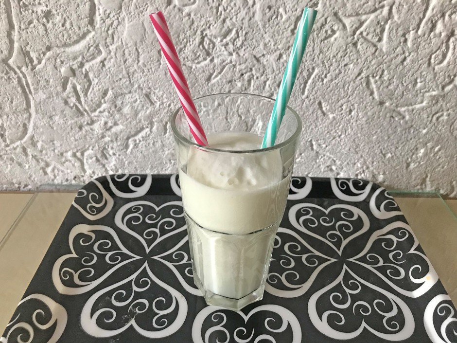 Zuckermelonen-Joghurt-Shake