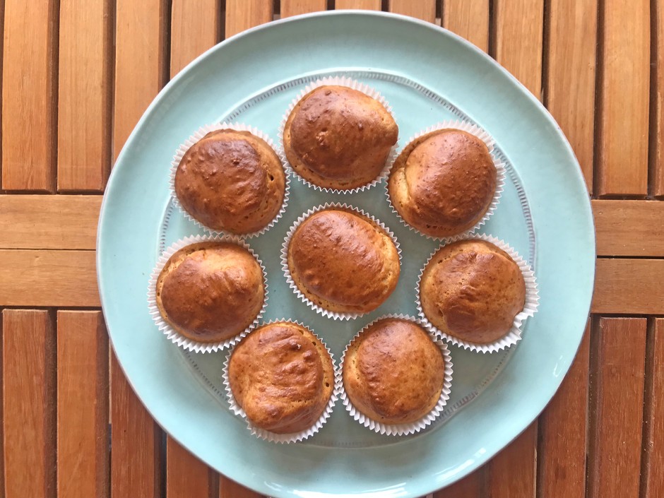 Bananenmuffins ohne Zuckerzusatz