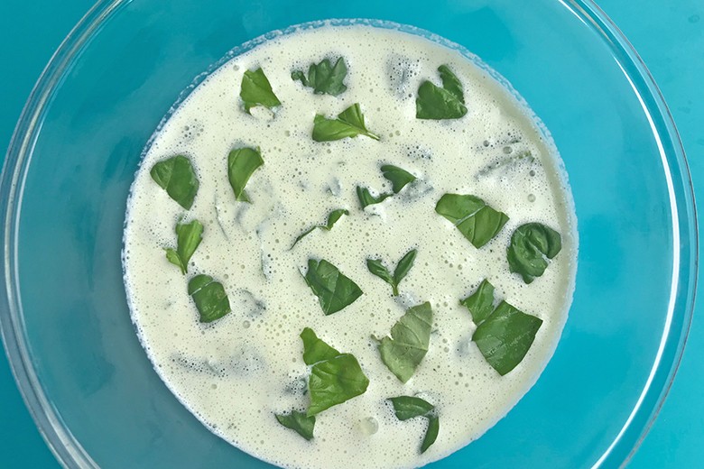 Geeiste Zucchinisuppe