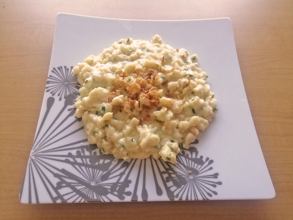 Dinkel-Käsespätzle
