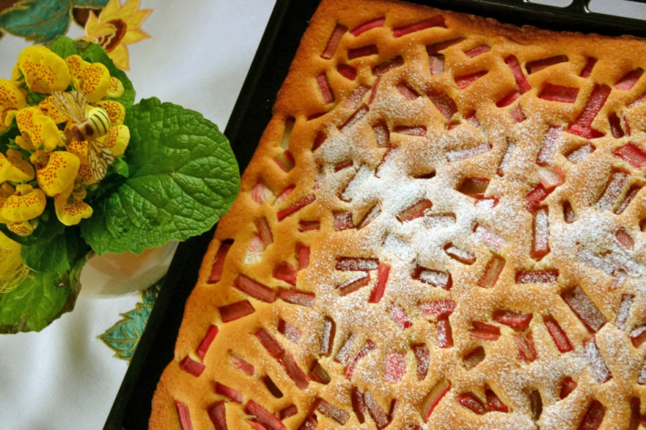 Rhabarberkuchen