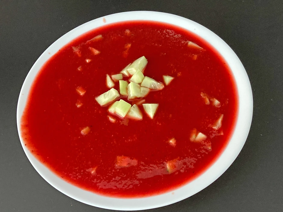 Gazpacho mit Rote R&uuml;ben