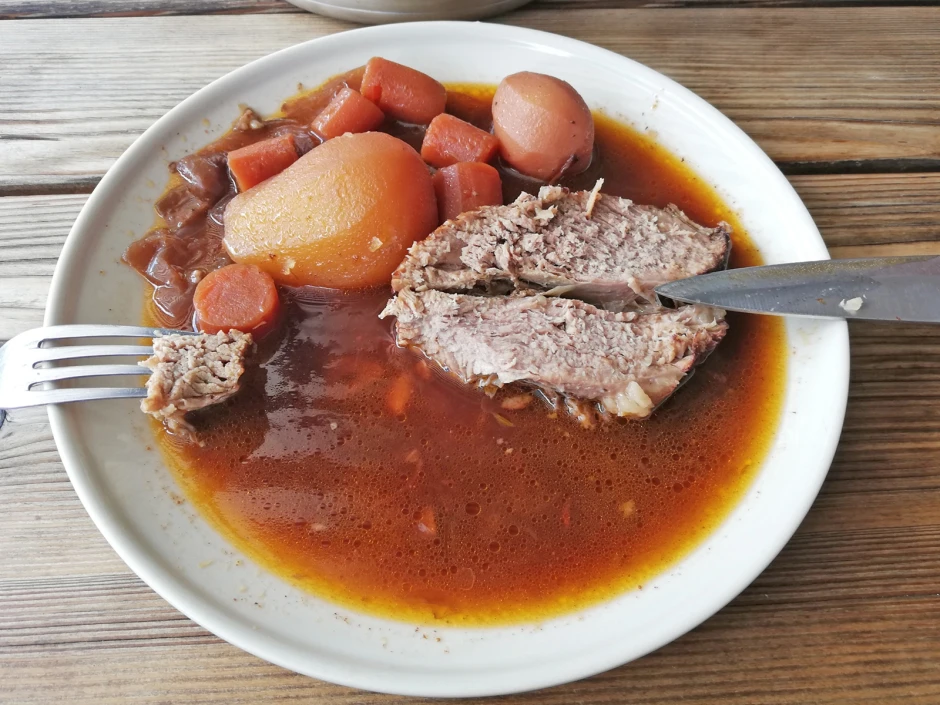 Rinderbraten mit Karotten