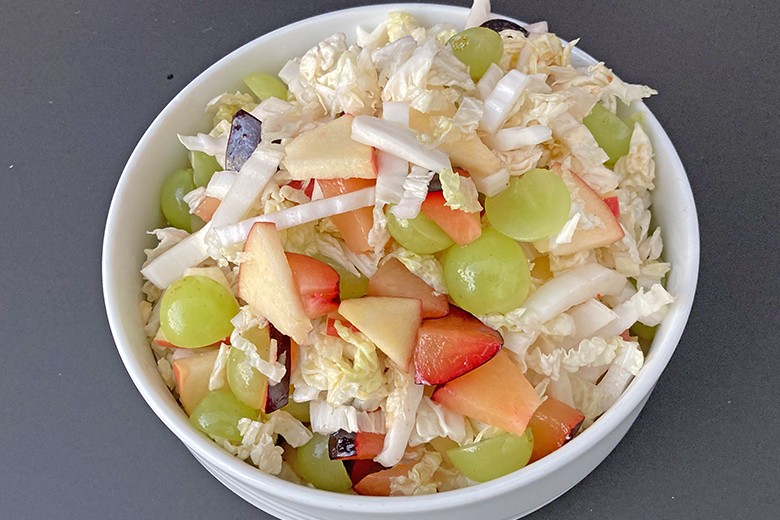 Fruchtiger Chinakohlsalat