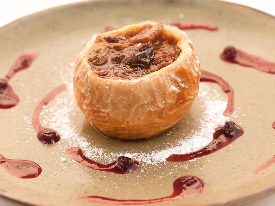 Brat&auml;pfel mit Nussf&uuml;lle