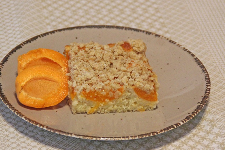 Marillenkuchen mit Streusel