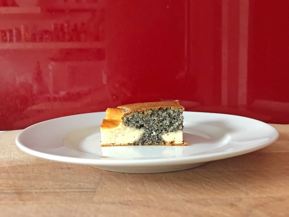 Leichter Topfen-Mohn-Kuchen
