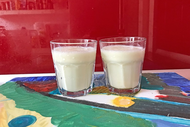 Apfel-Kohlrabi-Shake