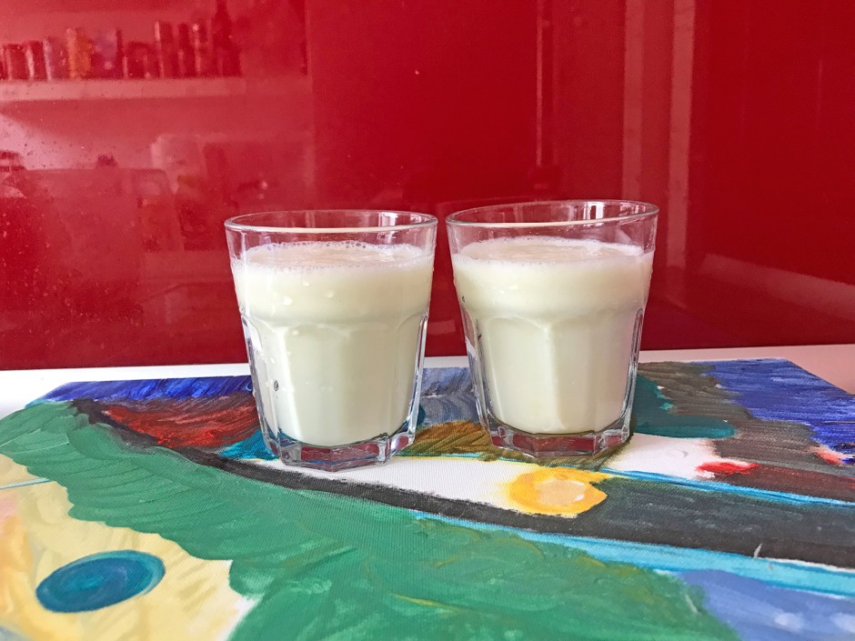 Apfel-Kohlrabi-Shake