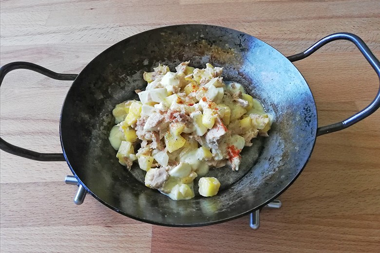 Zucchini-Fisch-Pfanne