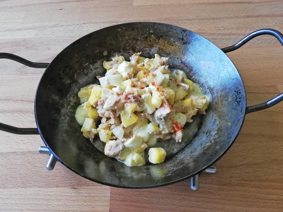 Zucchini-Fisch-Pfanne