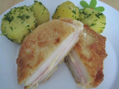 Kohlrabi-Cordon-bleu