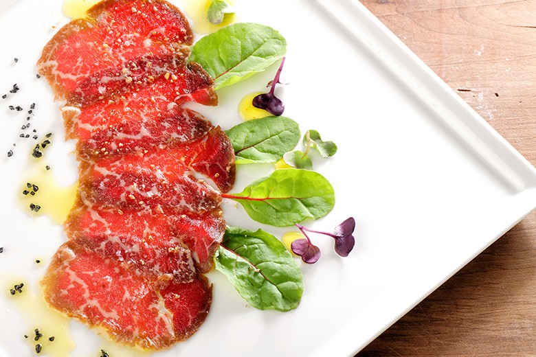 Carpaccio vom Kobe-Wagyu Rind