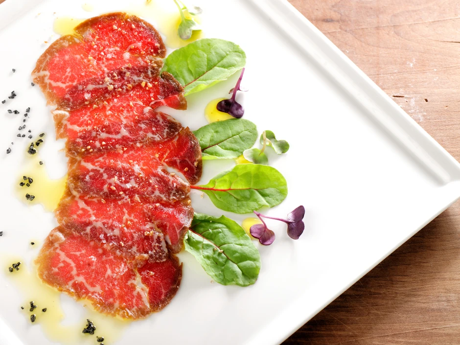 Carpaccio vom Kobe-Wagyu Rind