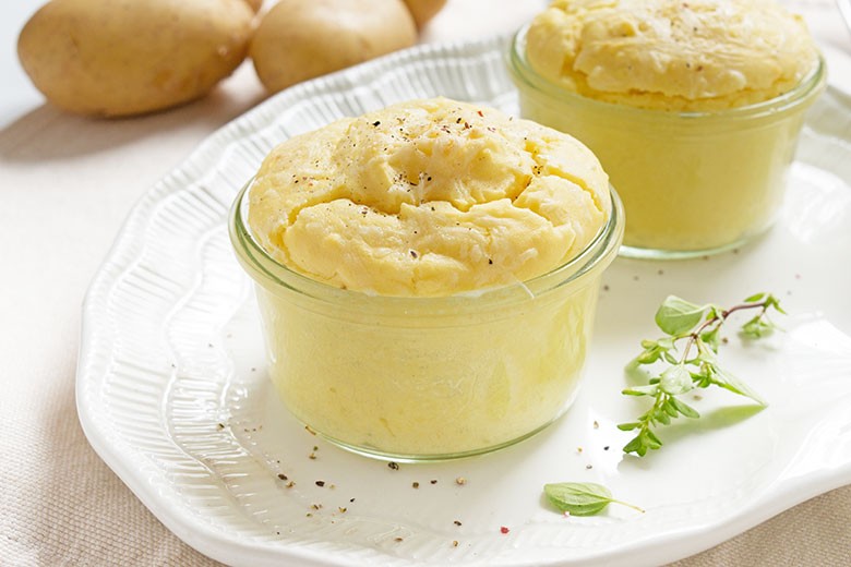 Kartoffeltörtchen aus der Mikrowelle