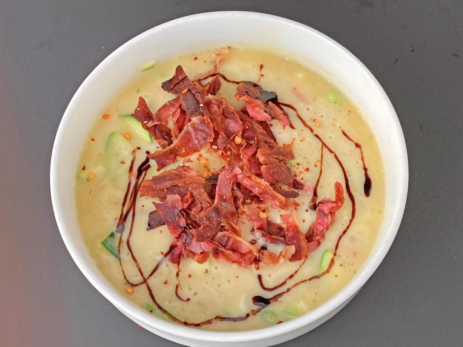 Zucchini-Erd&auml;pfelsuppe