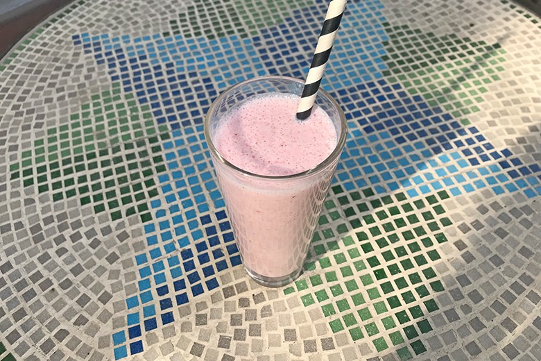 Erdbeermilch