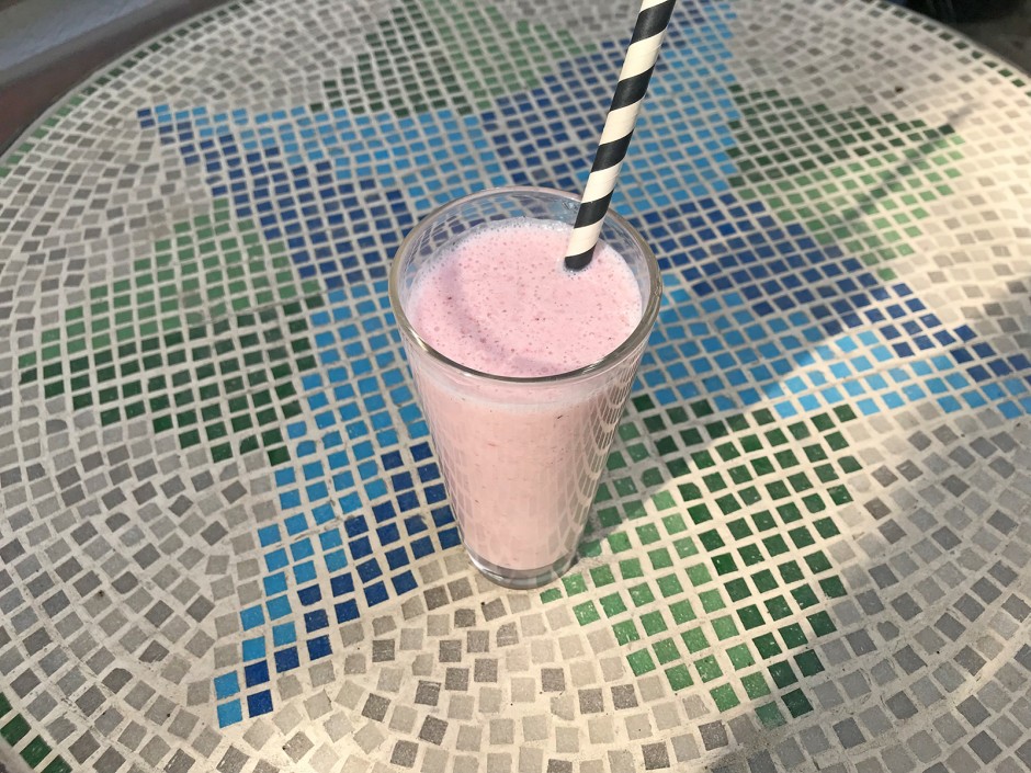 Erdbeermilch