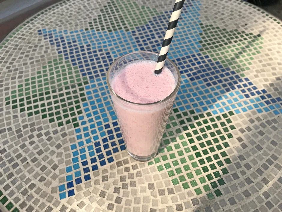 Erdbeermilch