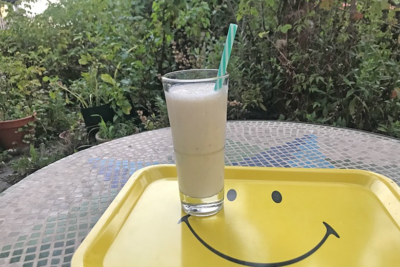 Trinkjoghurt Banane-Holunderblüte