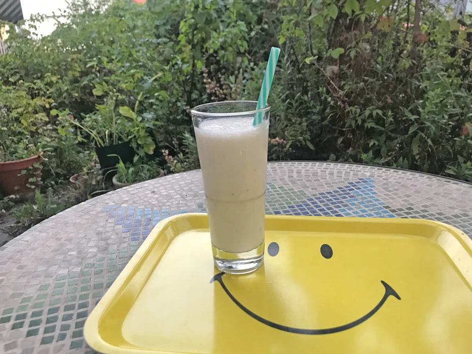Trinkjoghurt Banane-Holunderbl&uuml;te