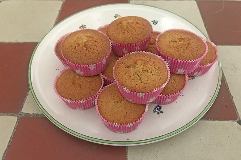 Eierlikör-Hanf-Muffins