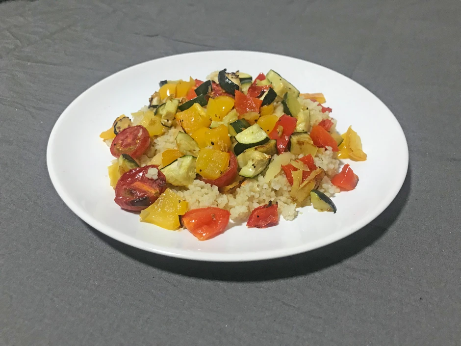 Bulgur mit Ofengem&uuml;se