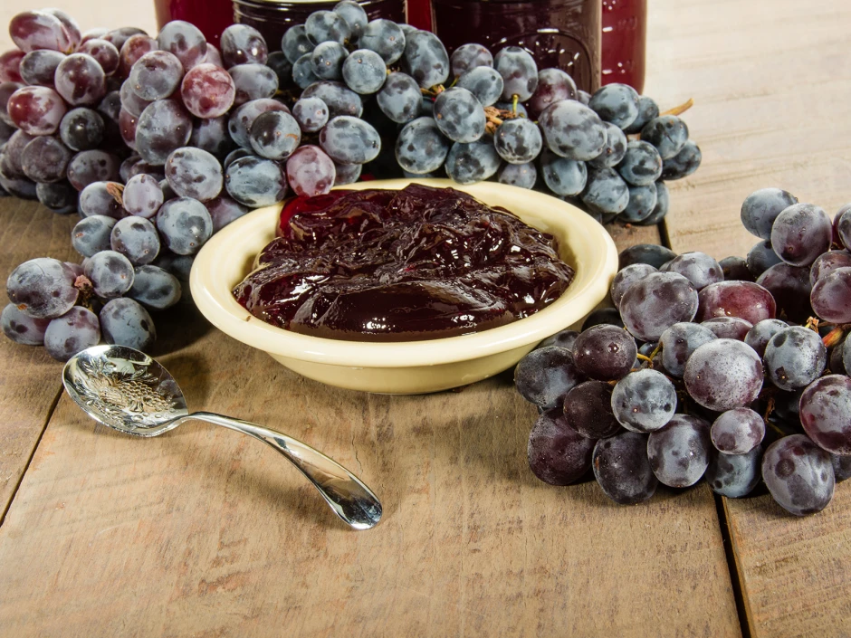 Traubenmarmelade