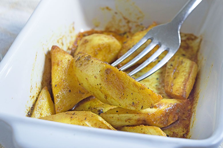 Pastinaken-Curry-Gemüse