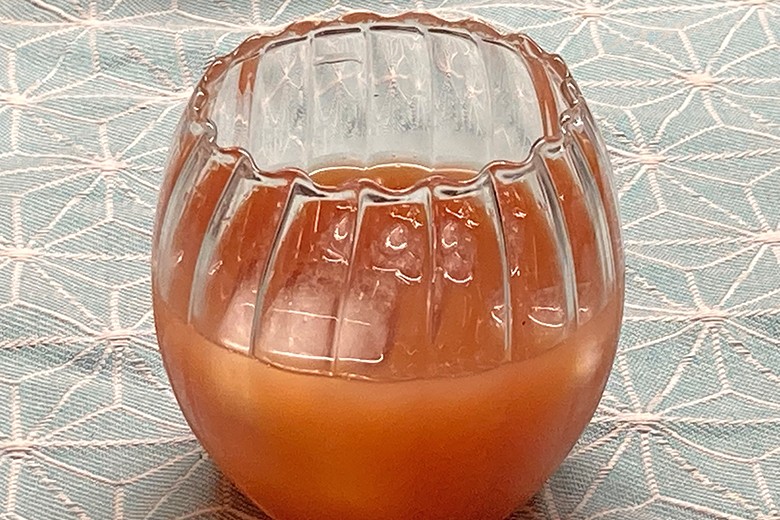 Sloe-Gin mit Orange