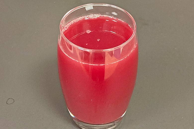 Apfel-Blaubeeren-Saft