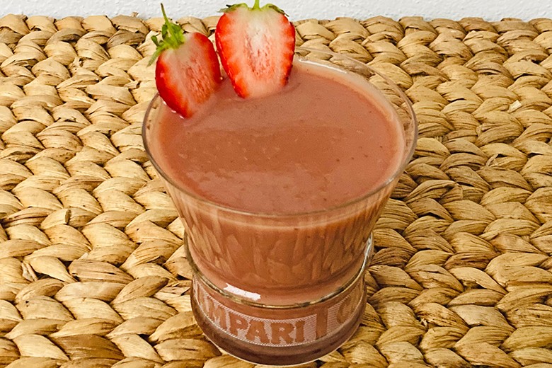Erdbeer-Bananen-Smoothie