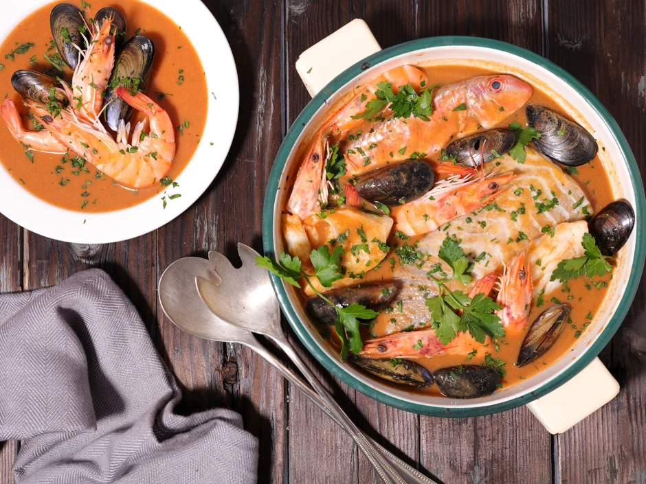 Fischsuppe (Bouillabaisse)