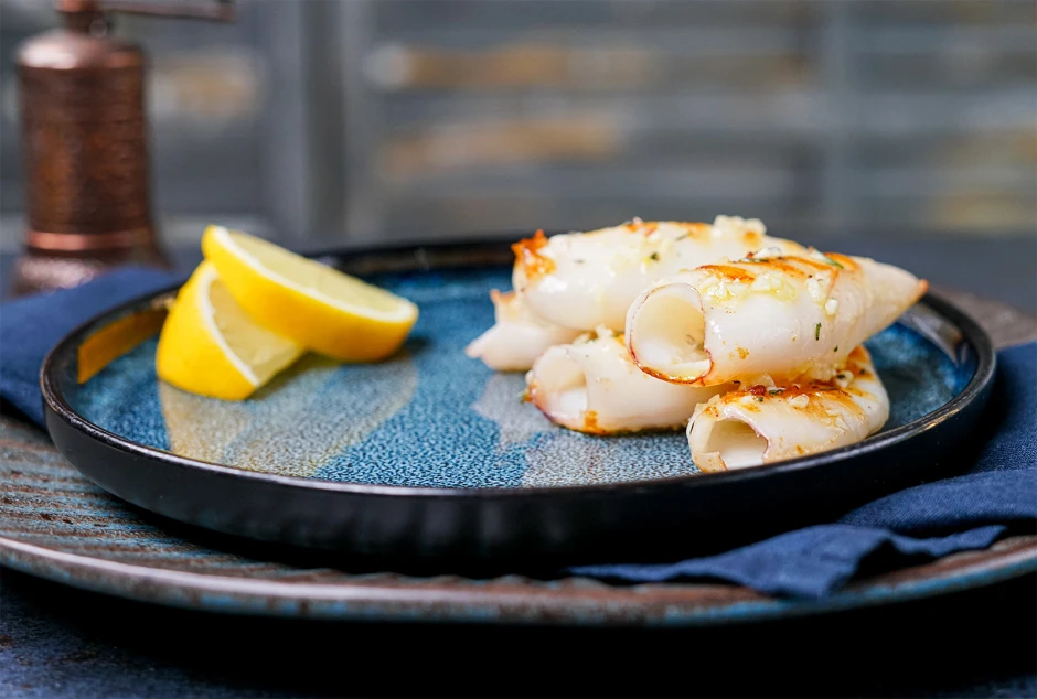 Calamari vom Grill