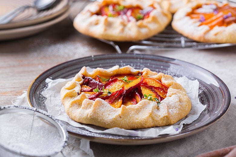 Nektarinen Galette
