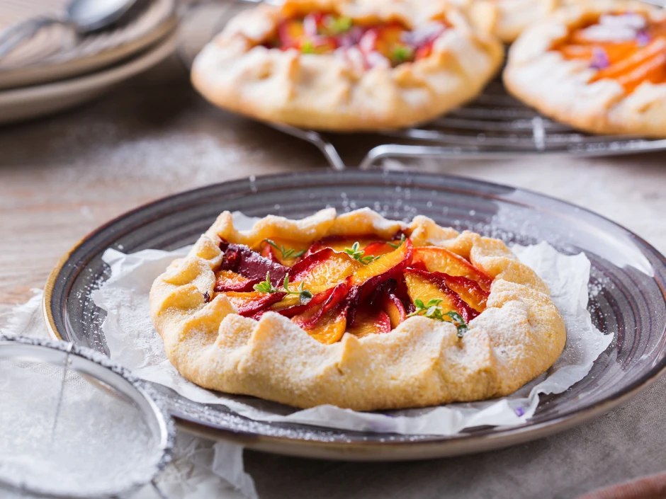 Nektarinen Galette