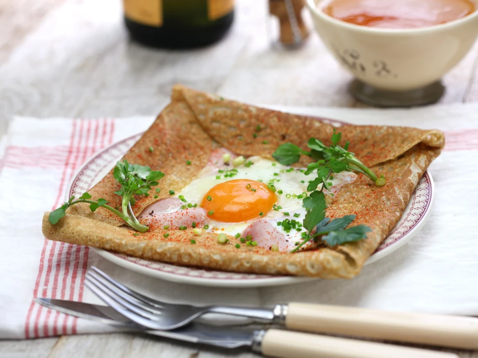 Franz&ouml;sische Galette aus Buchweizen Crep&egrave;