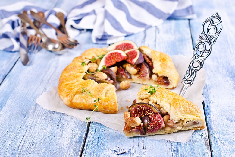 Galette mit Feigen