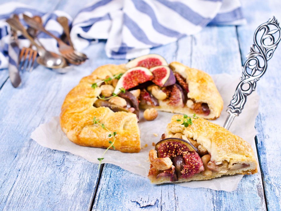 Galette mit Feigen