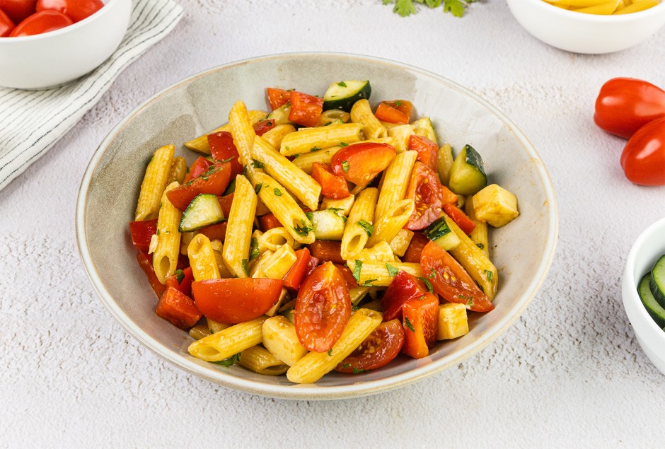 Einfacher Nudelsalat