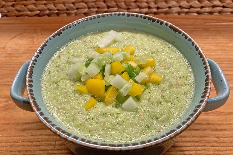 Grüne Gazpacho