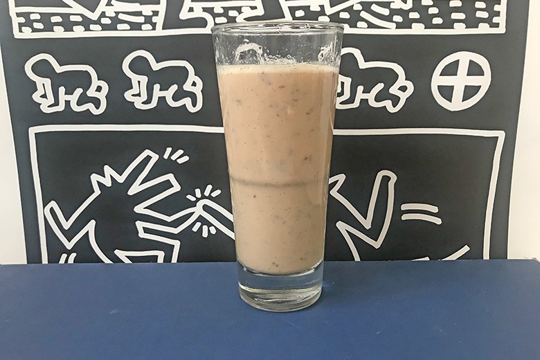 Zwetschgen-Vanille-Buttermilch