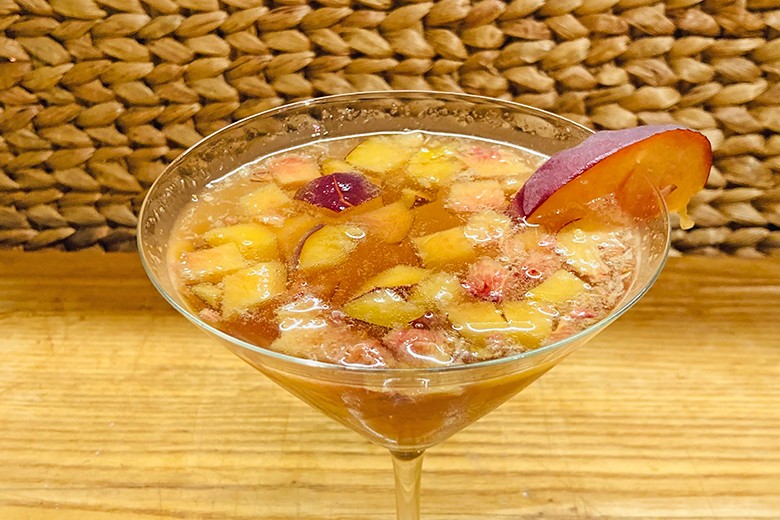 Weinbergpfirsich-Cocktail