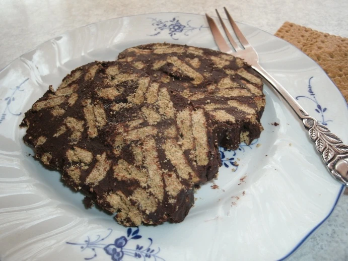 Kalter Hund - Schoko-Keks-Kuchen