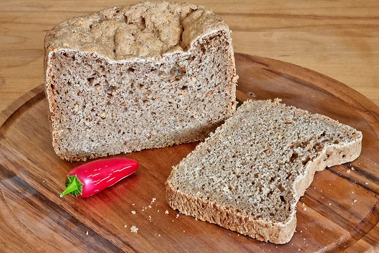 Chilibrot aus dem Brotbackautomaten