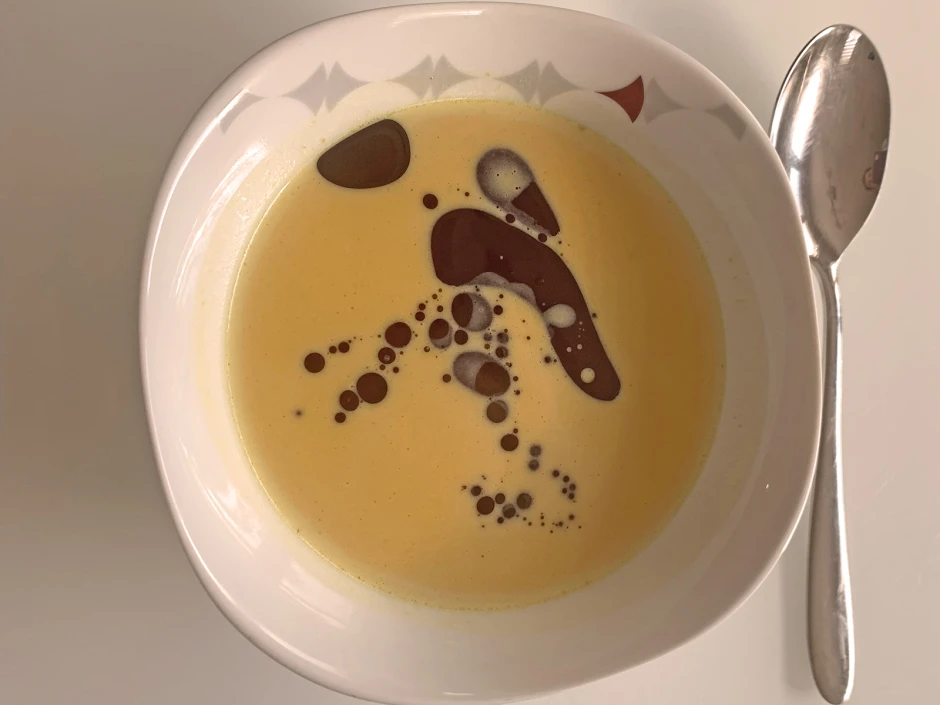 Einfache Kürbiscremesuppe