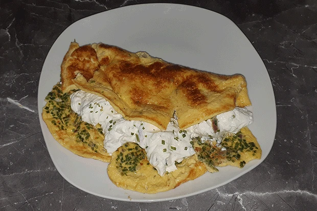 Sommer-Omelette