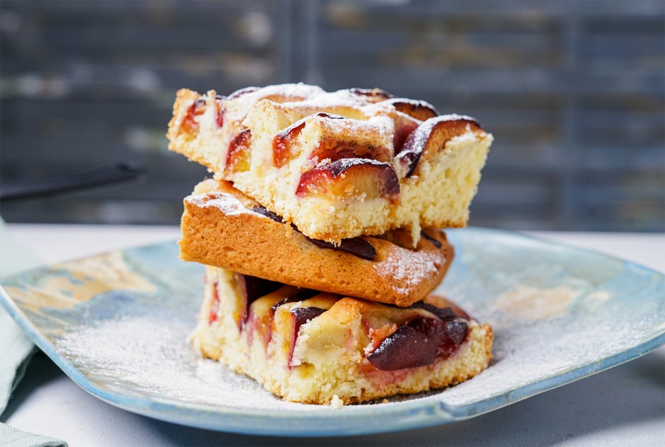 Zwetschgen-Blechkuchen